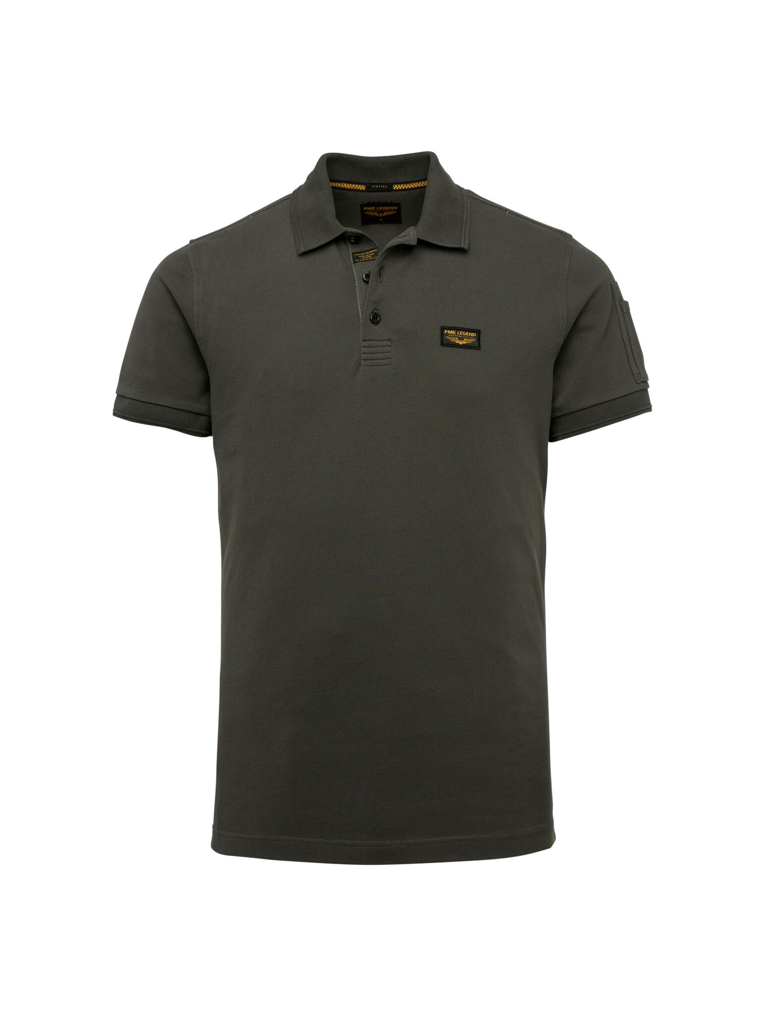 PME LEGEND Poloshirt - Dark Olive Mist - PPSS2303899-5326
