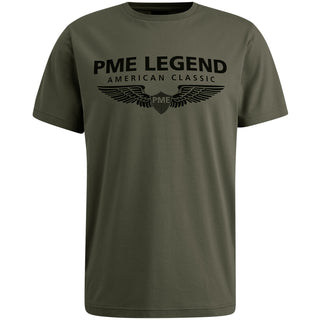 PME LEGEND T-Shirt - Deep Moss Green - PTSS0000588-8039