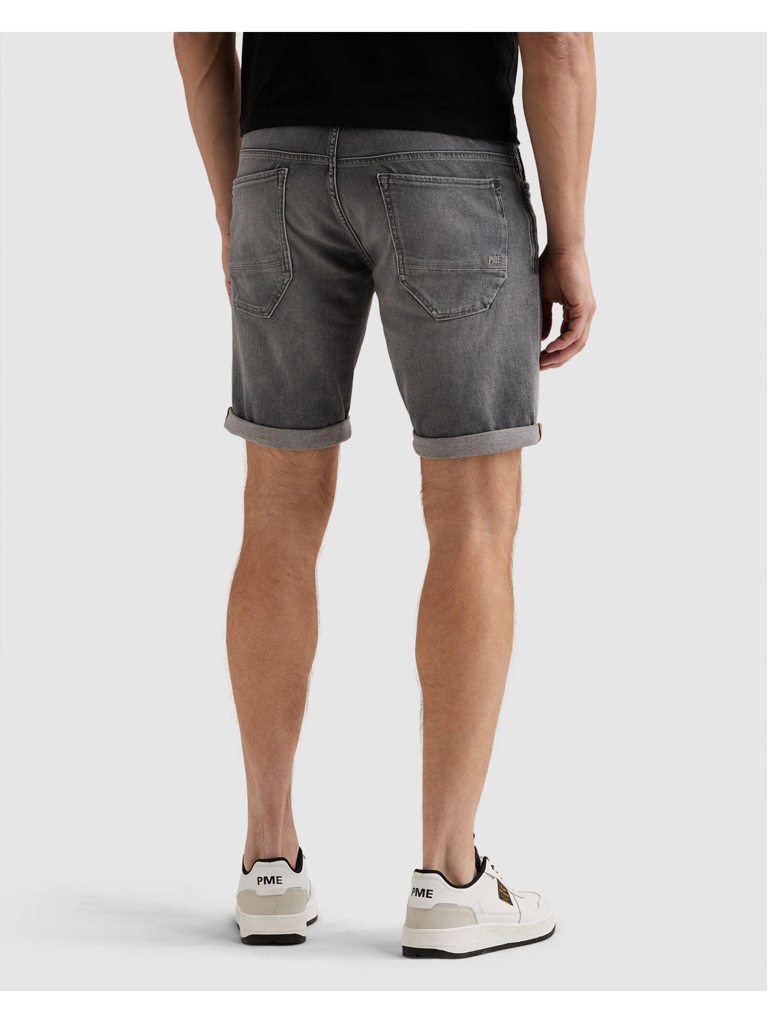 PME LEGEND Nightflight Shorts - Vintage Pewter Grey - PSH165-GFT