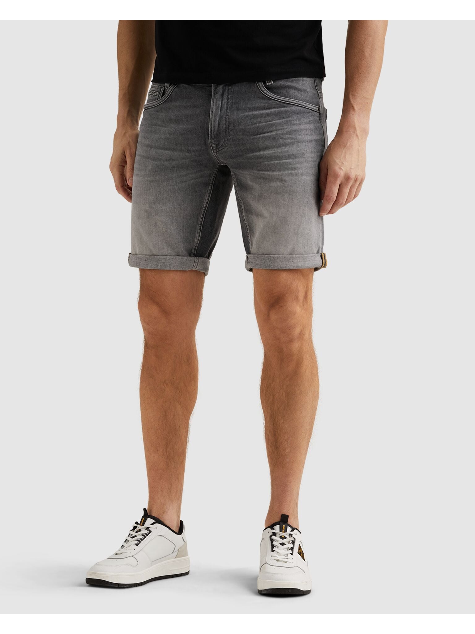 PME LEGEND Nightflight Shorts - Vintage Pewter Grey - PSH165-GFT