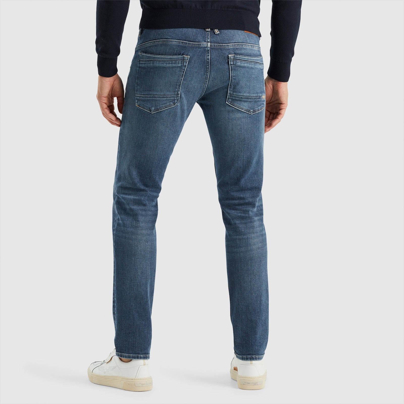 PME LEGEND Skyrak Five Pocket Jeans - Steelwashed Horizon - PTR720-HMB
