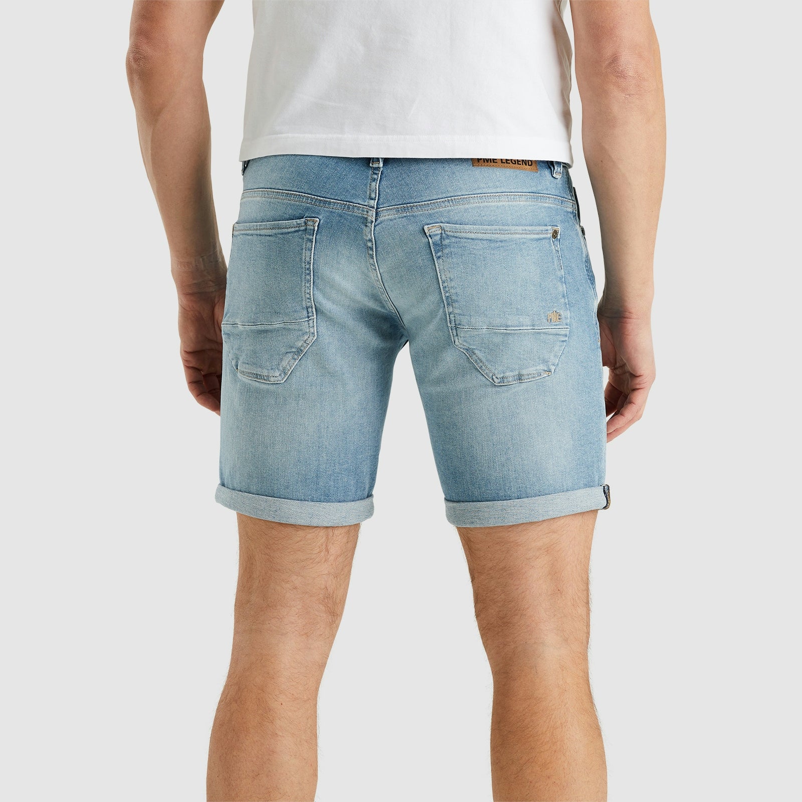 PME LEGEND Nightflight Shorts - Saltwater Denim Blue - PSH165-LSB