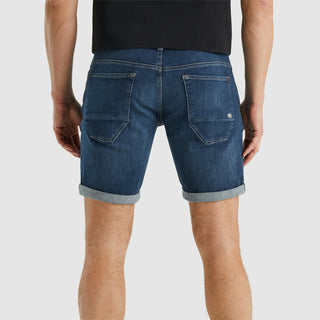 PME LEGEND Nightflight Shorts - Deep Indigo Denim - PSH165-RMB