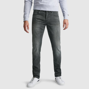 PME LEGEND Nightflight Five Pocket - Dark Stonewash Grey - PTR120-SMG