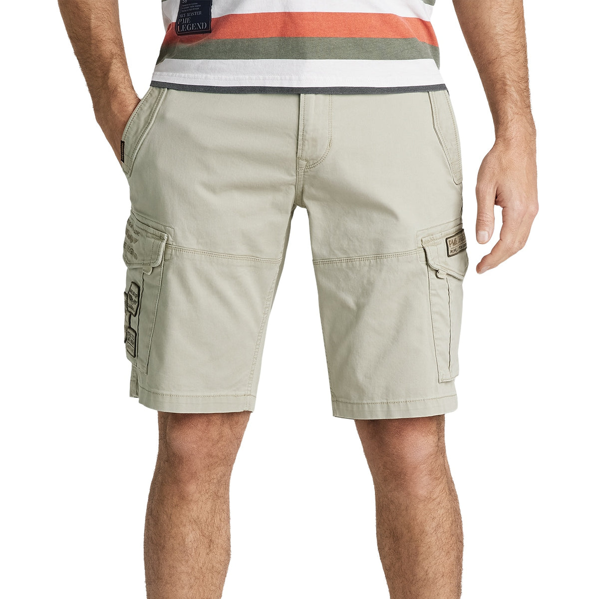 PME LEGEND Airlifter Cargo Shorts - Sage Drift Green - PSH2203650-6391