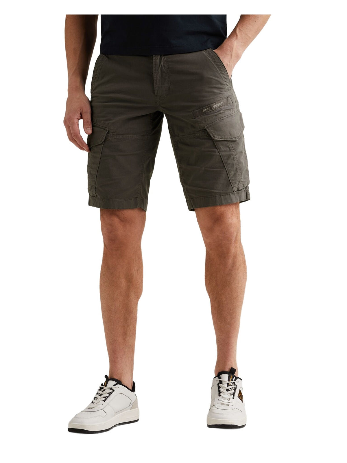 PME LEGEND NORDROP CARGO SHORTS turbulence PSH2604661-9117 - Stretch Twill