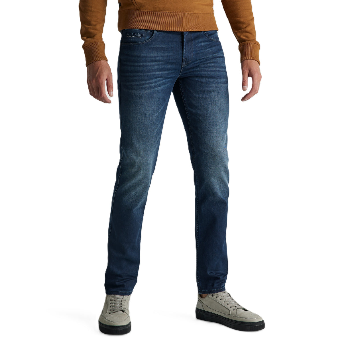 PME LEGEND Nightflight Five Pocket - Midnight Harbour Blue - PTR120-NBW