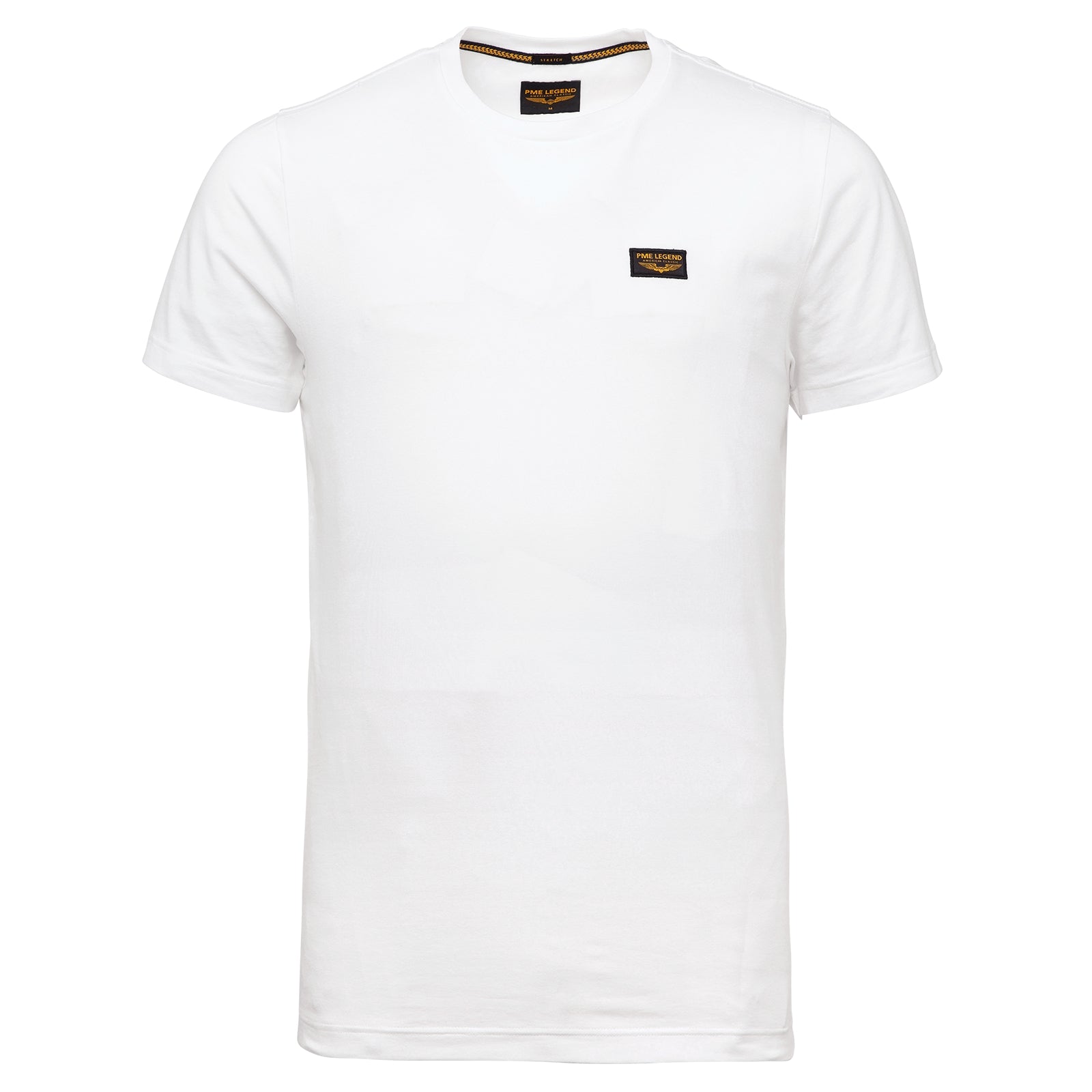 PME LEGEND Guyver Tee Rundhals Shirt - Pearl Chalk White - PTSS0000555-7003