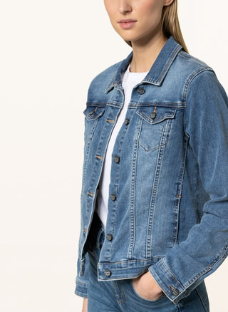 BUENA VISTA PORTOFINO Slim denim jacket - Blue Horizon Stone - 888 B3100 340.4485