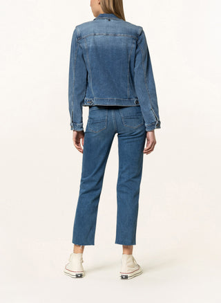 BUENA VISTA PORTOFINO Slim denim jacket - Blue Horizon Stone - 888 B3100 340.4485
