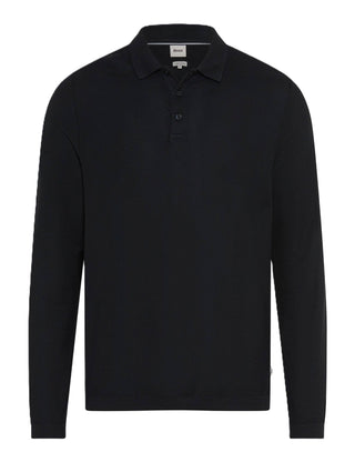 BRAX PRINCETON Langarm Polo navy 70441900 70-0086-23