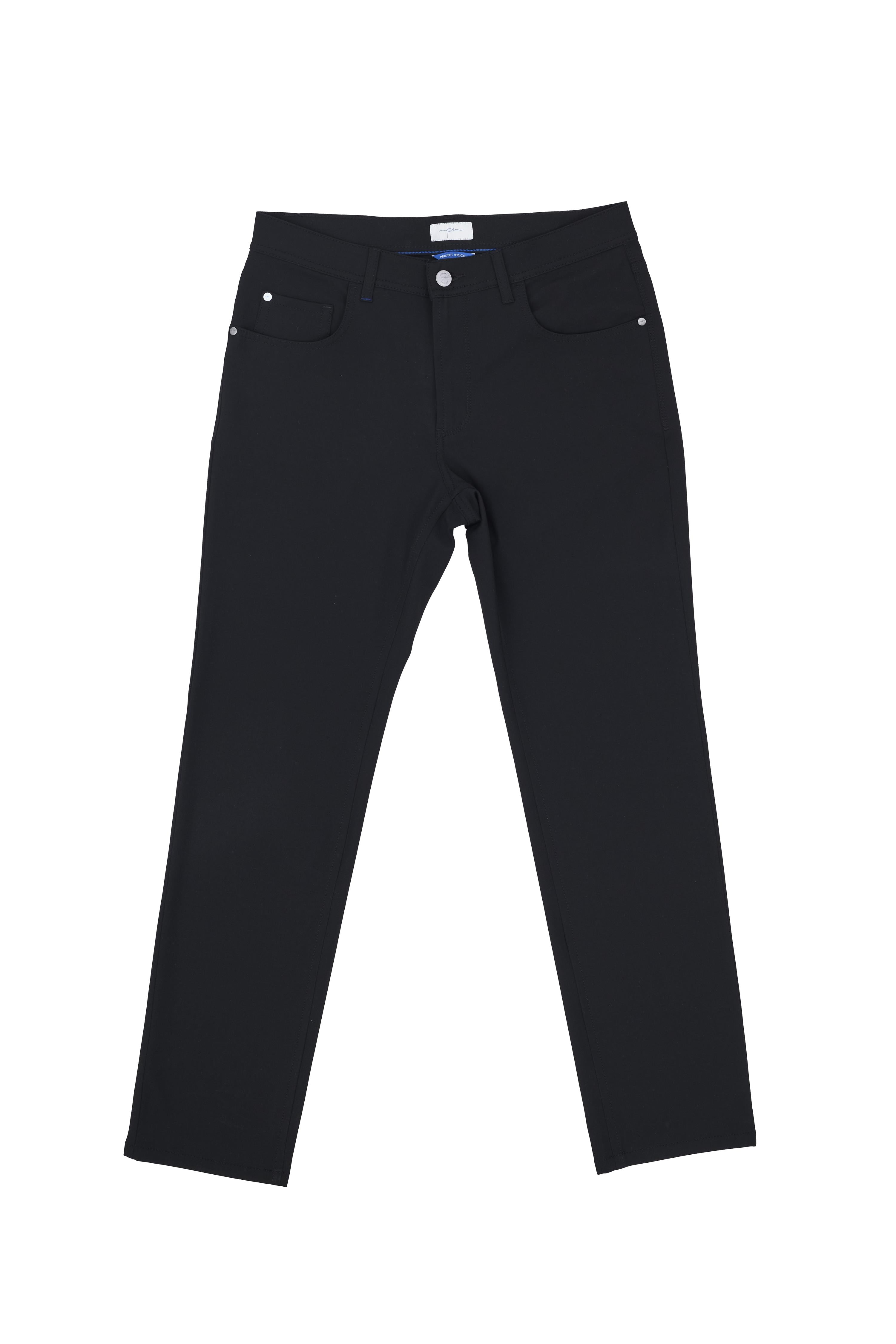 PI PROJECT INDIGO PROJECT INDIGO Five Pocket - Midnight Flex Black - M1.0 2500.9000