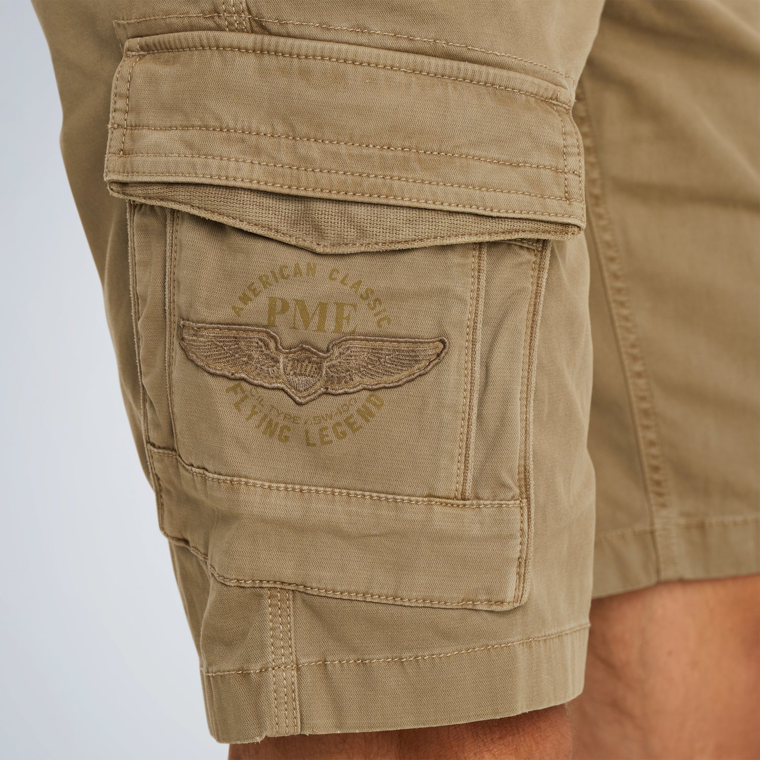 PME LEGEND Rotor Shorts - Sandstone Drift - PSH2503650-6405 von PME Legend