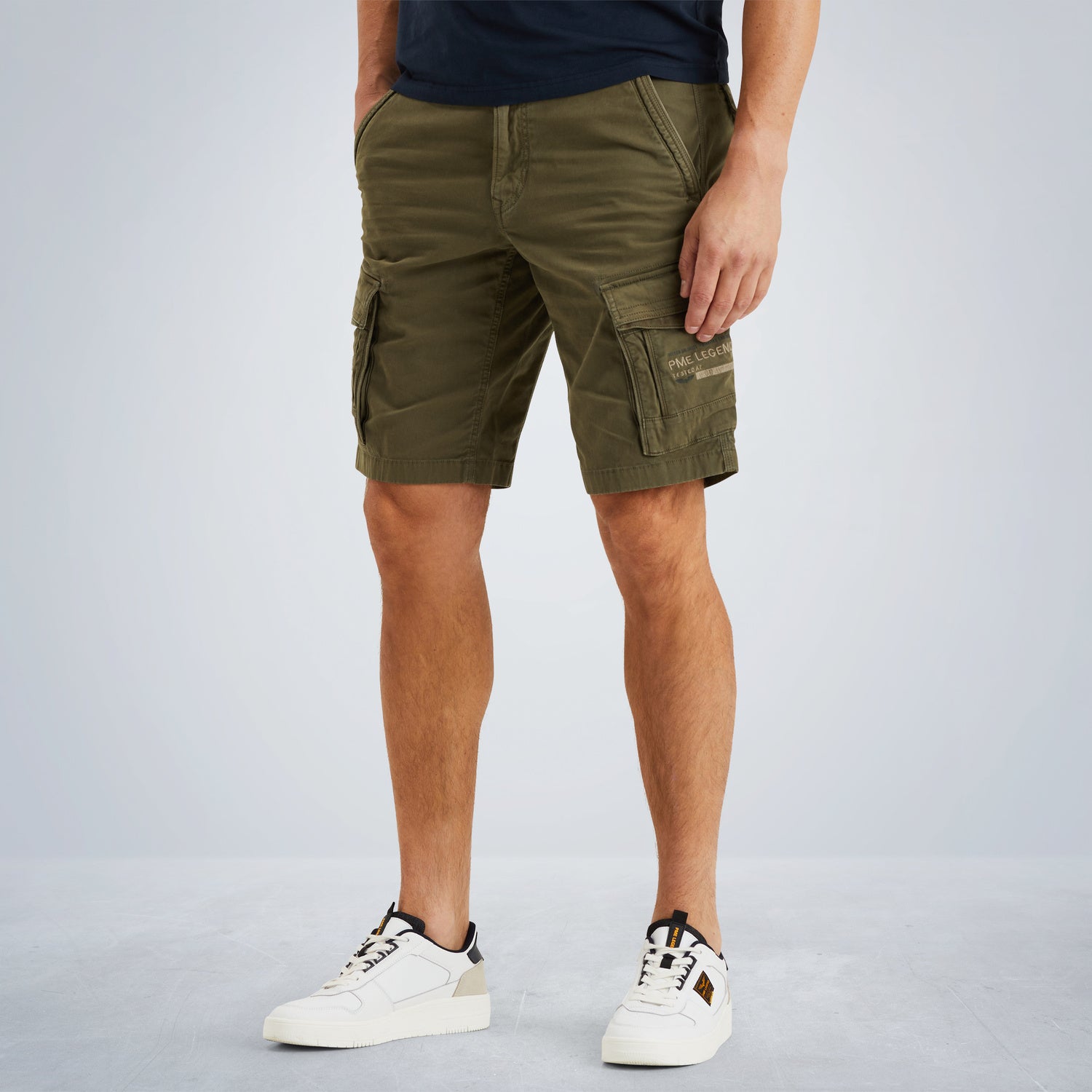 PME LEGEND Rotor Shorts - Olive Drift Green - PSH2503650-6416