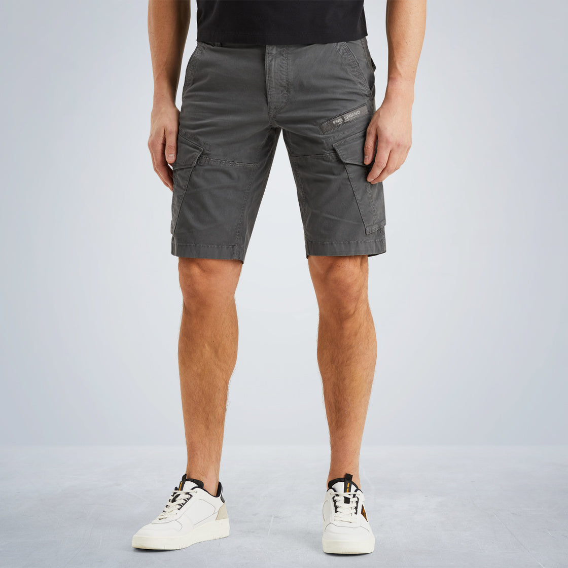 PME LEGEND Nordrop Cargo Shorts - Stormy Shadow Graphite - PSH2504661-9117