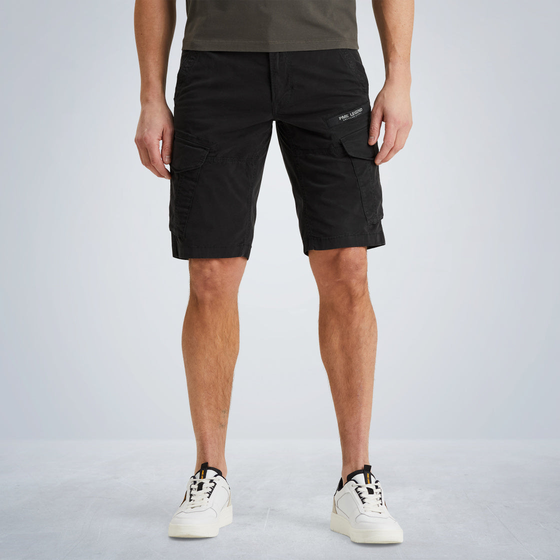 PME LEGEND Nordrop Cargo Shorts - Jet Black Navy - PSH2504661-999