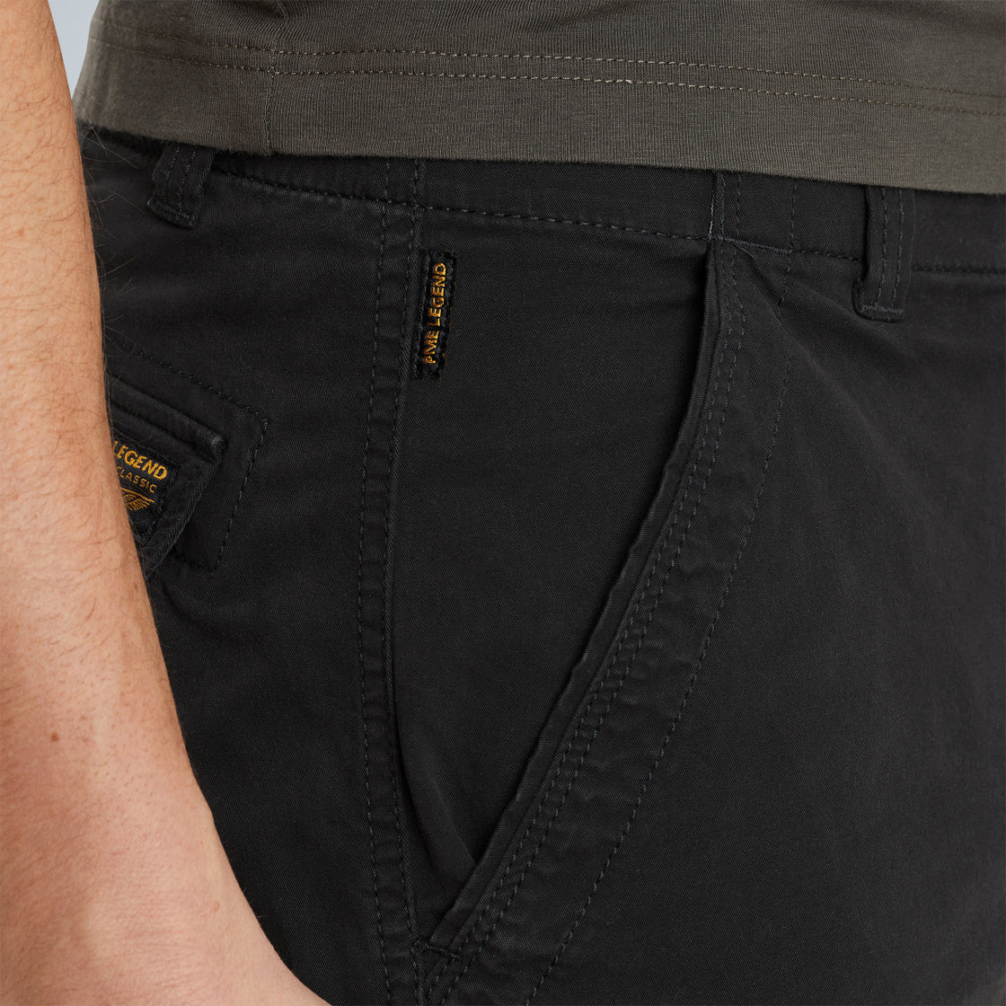 PME LEGEND Nordrop Cargo Shorts - Jet Black Navy - PSH2504661-999 von PME Legend