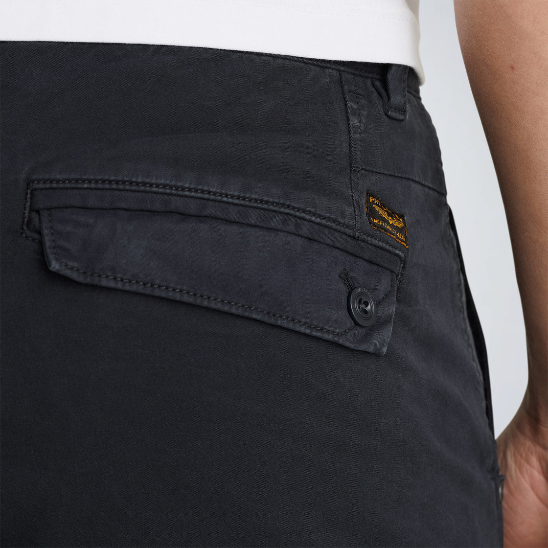 PME LEGEND American Classic Chino Shorts - Midnight Canvas - PSH2504663-5281 von PME Legend