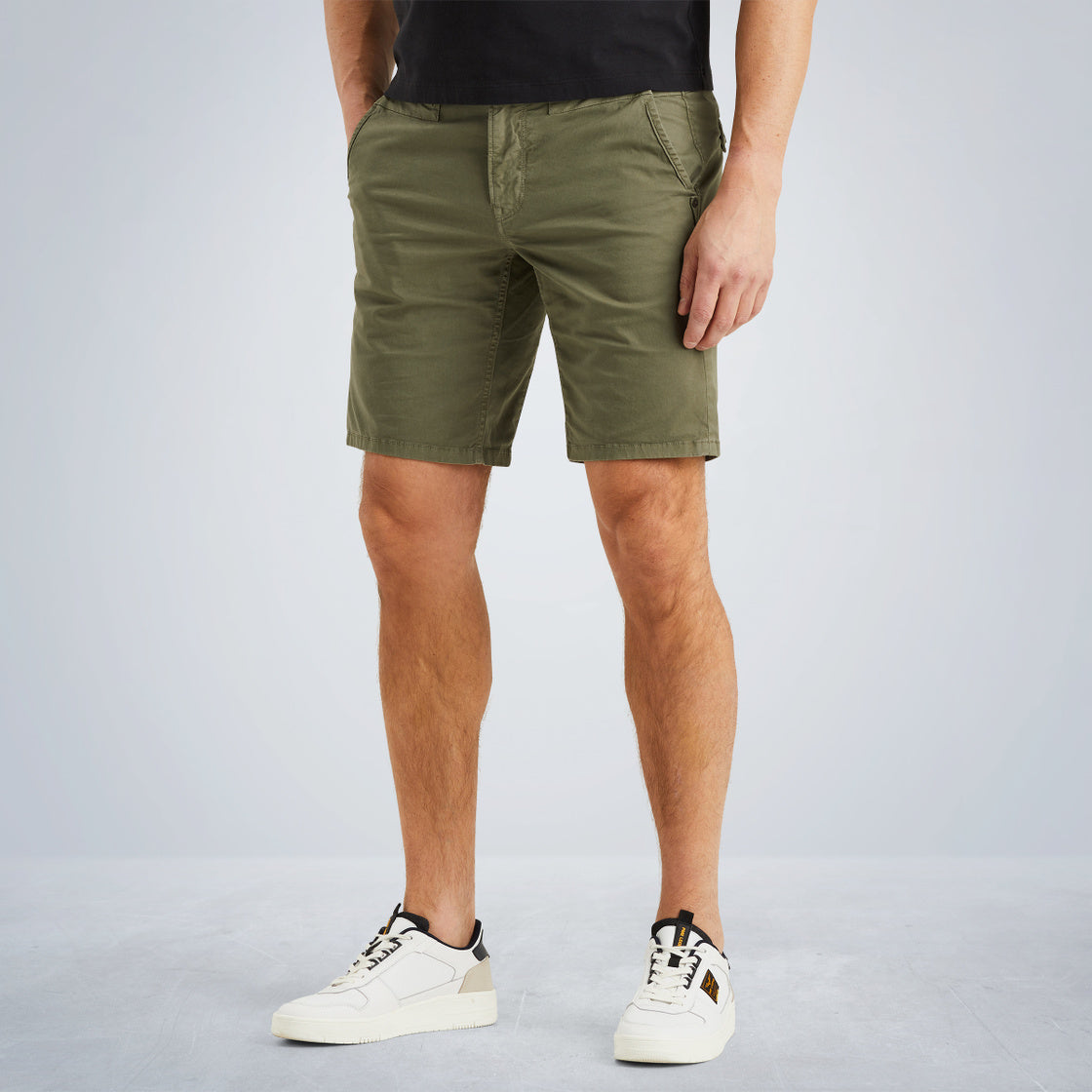 PME LEGEND American Classic Chino Shorts - Olive Grove Green - PSH2504663-6149