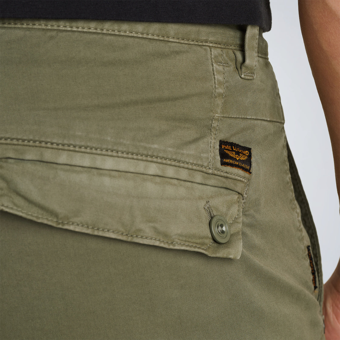 PME LEGEND American Classic Chino Shorts - Olive Grove Green - PSH2504663-6149 von PME Legend