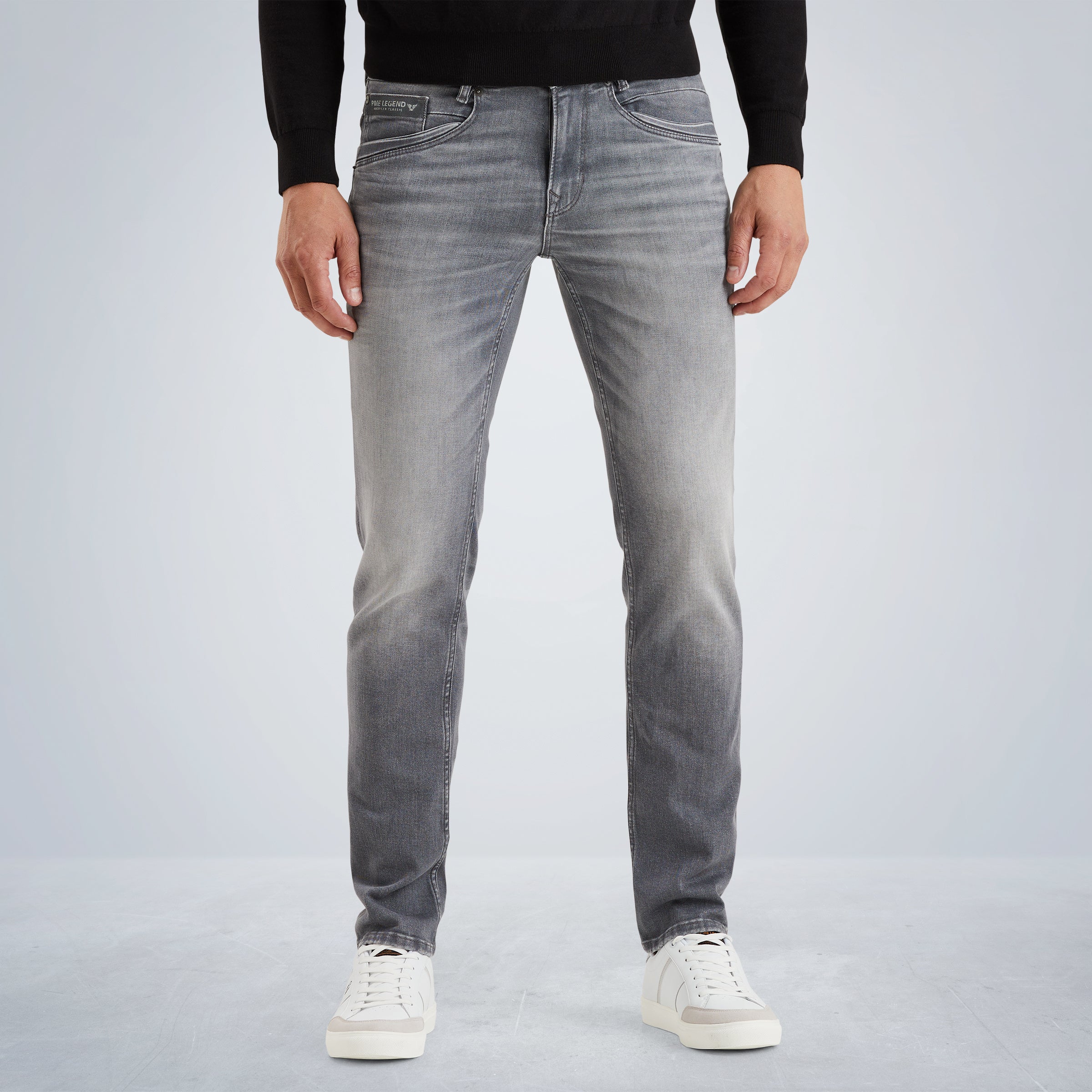 PME LEGEND Skyrak Jeans - Misty Granite Grey - PTR2502705-GLH