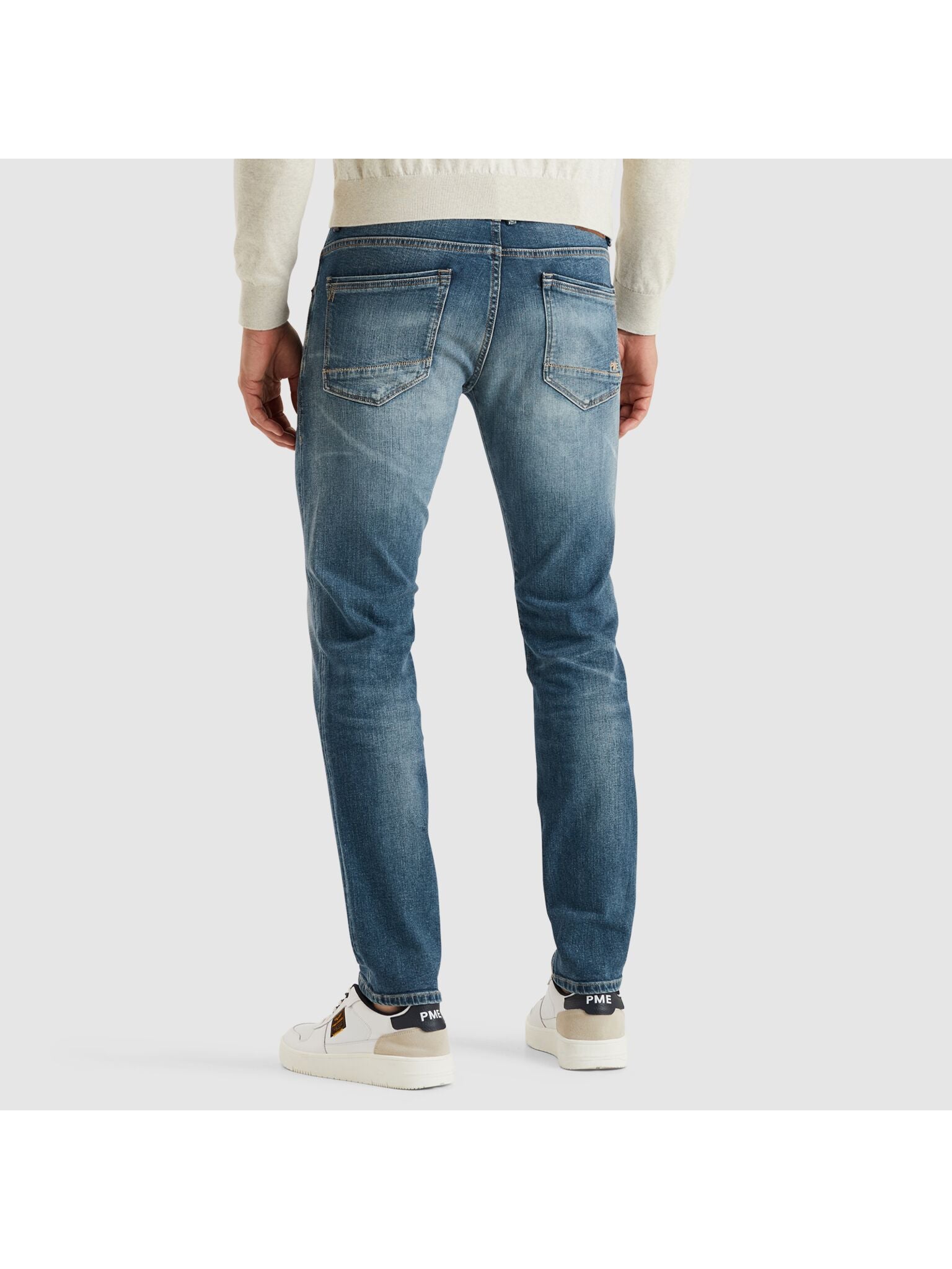 PME LEGEND Tailwheel Herren-Jeans - Saltwater Indigo Blue - PTR2502709-VIW