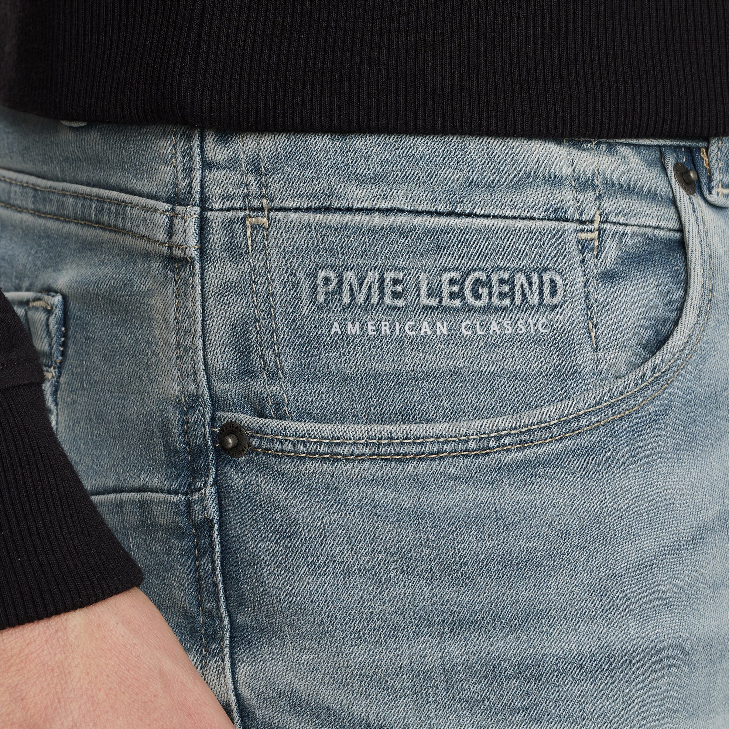 PME LEGEND Nightflight Jeans - Dusty Harbor Green - PTR2503723-DGC von PME Legend