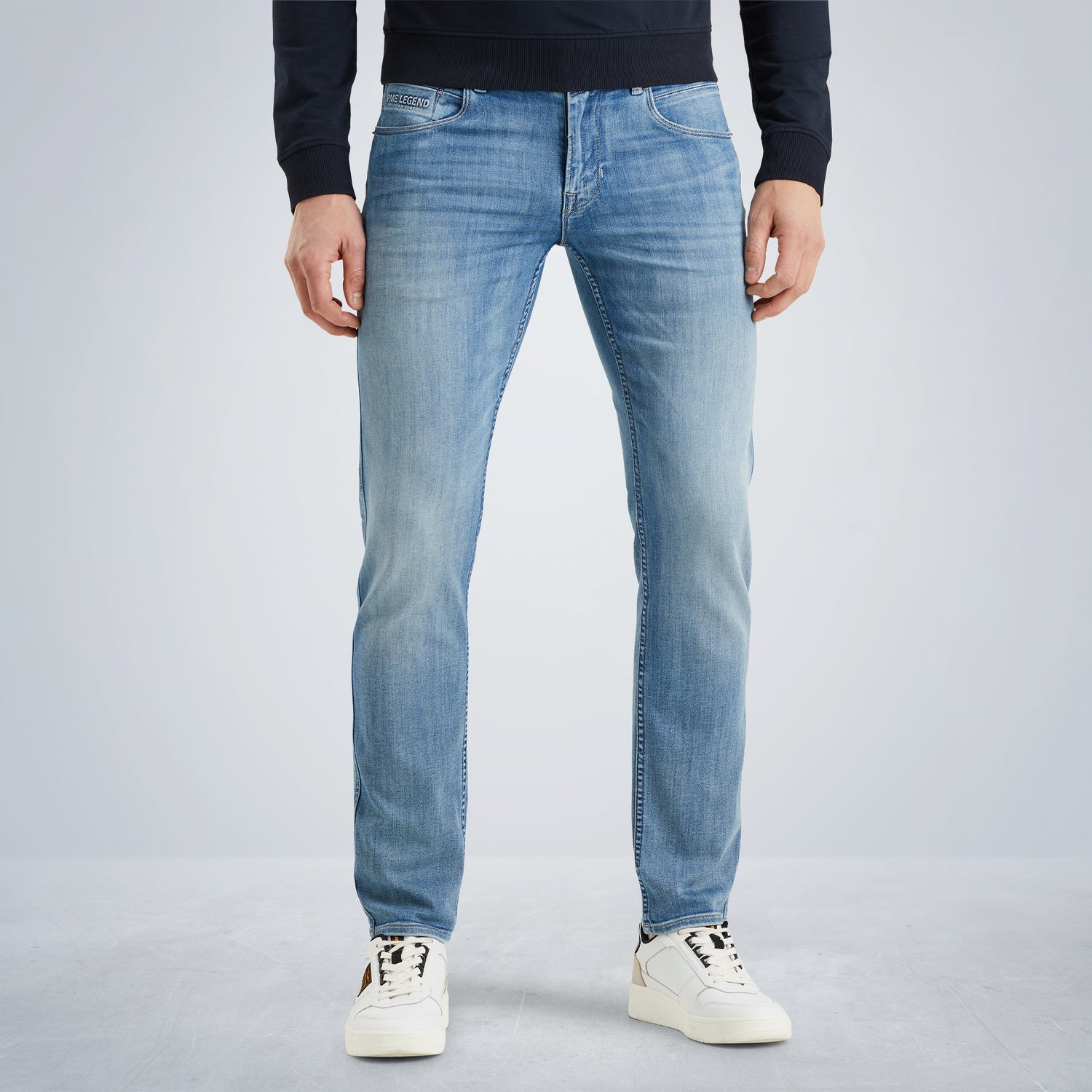 PME LEGEND Nightflight Jeans - Coastal Wash Blue - PTR2504715-DMG