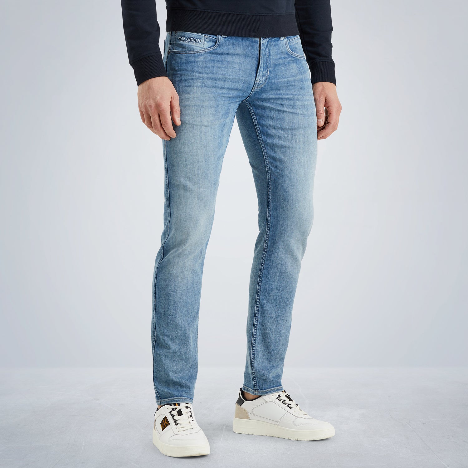 PME LEGEND Nightflight Jeans - Coastal Wash Blue - PTR2504715-DMG