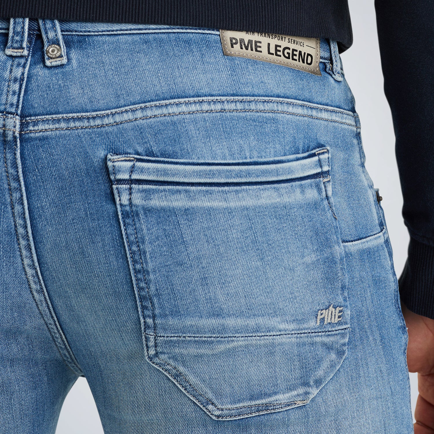 PME LEGEND Nightflight Jeans - Coastal Wash Blue - PTR2504715-DMG von PME Legend