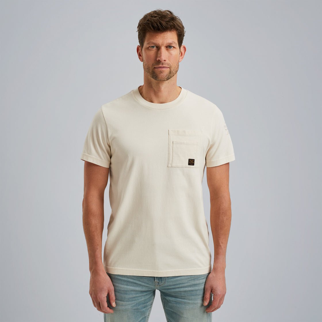 PME LEGEND T-Shirt - Oatmeal Drift - PTSS2503565-7013 von PME Legend