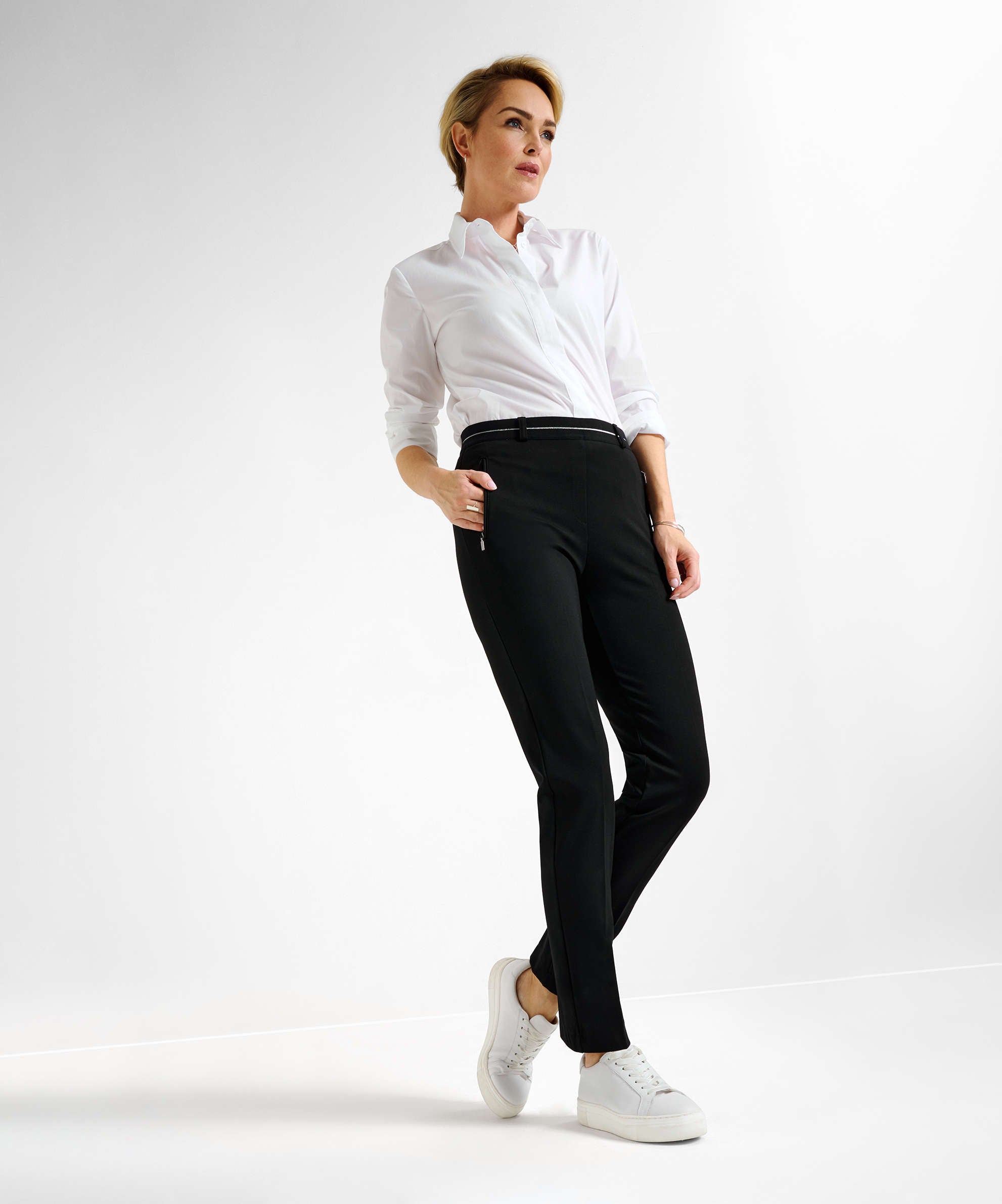 RAPHAELA BY BRAX Lillyth Schlupfhose - Midnight Noir - 10270020 10-5020-02 von RAPHAELA BY BRAX