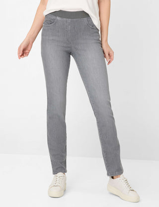 RAPHAELA BY BRAX Pamina Five Pocket - Stormy Pewter Grey - 10930020 10-6000-06