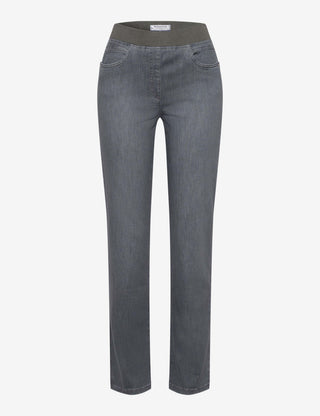 RAPHAELA BY BRAX Pamina Five Pocket - Stormy Pewter Grey - 10930020 10-6000-06