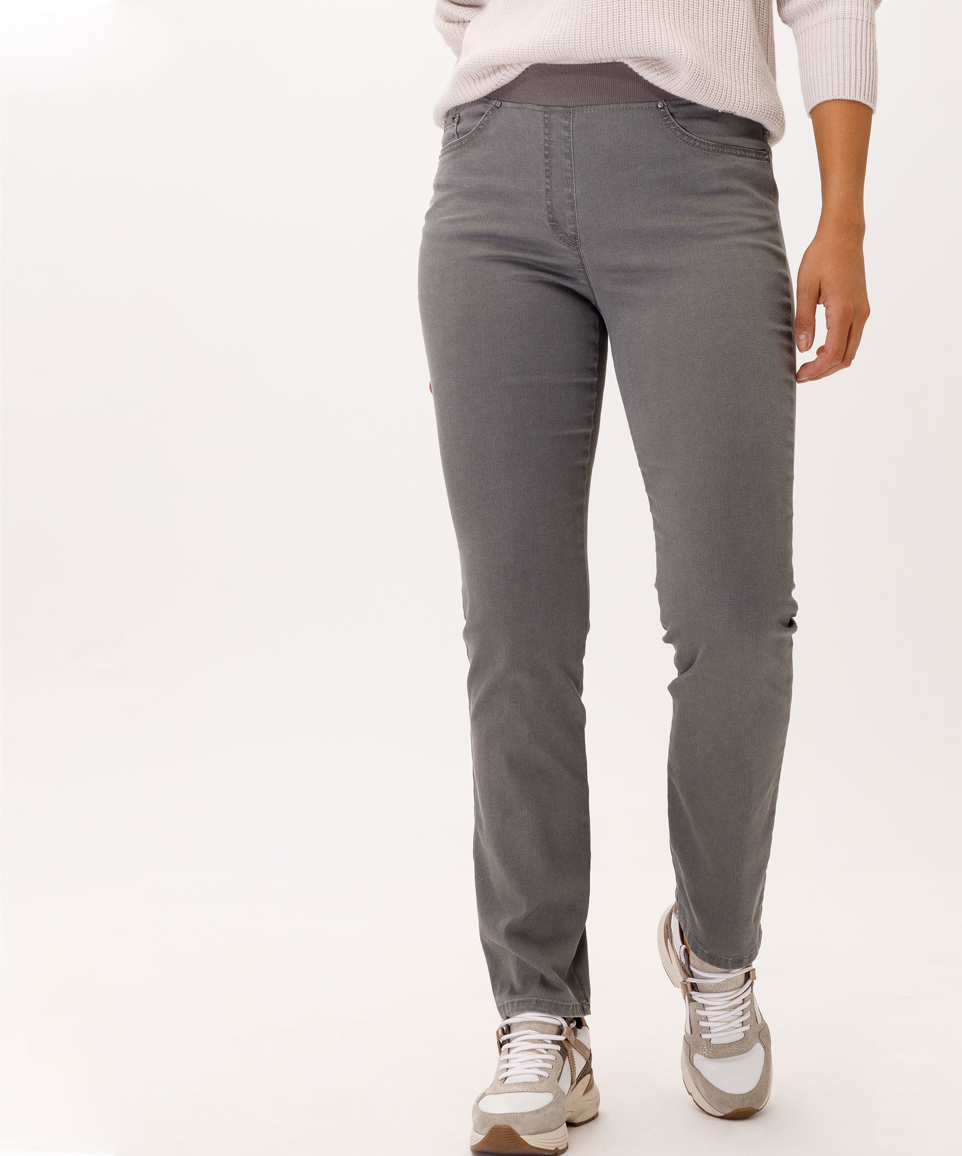 RAPHAELA BY BRAX Pamina Jeanshose - Stormy Harbor Grey - 10949420 10-6220-06 von RAPHAELA BY BRAX