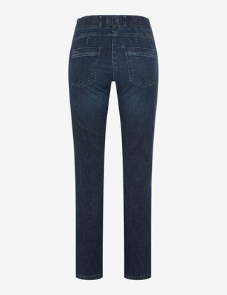 RAPHAELA BY BRAX Lavina Joy Five Pocket - Deep Indigo Charcoal - 10927220 10-6000-25