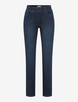 RAPHAELA BY BRAX Lavina Joy Five Pocket - Deep Indigo Charcoal - 10927220 10-6000-25