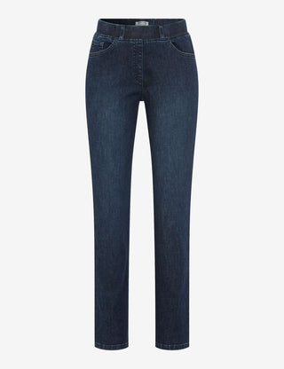 RAPHAELA BY BRAX Lavina Joy Five Pocket - Deep Indigo Charcoal - 10927220 10-6000-25