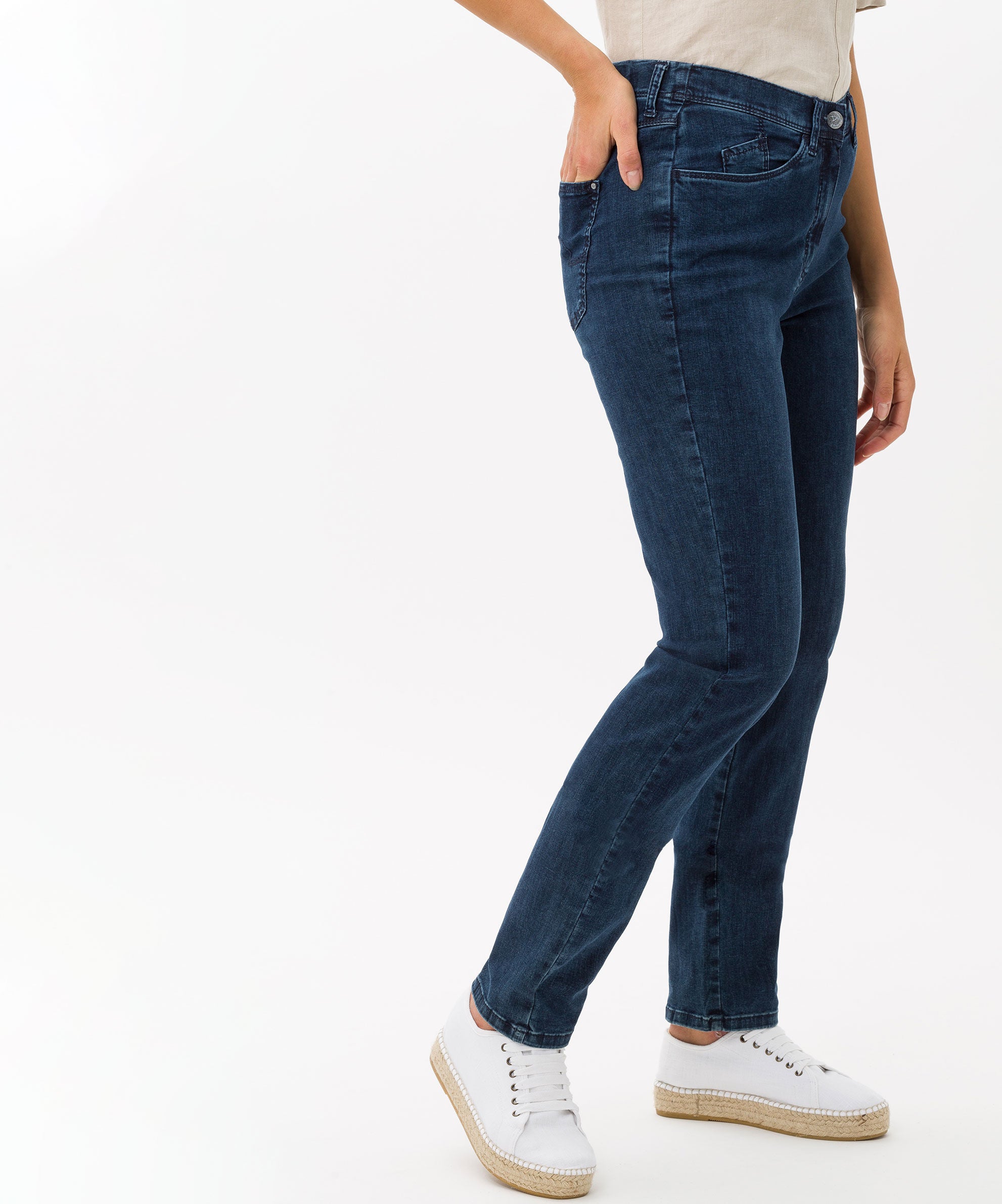 RAPHAELA BY BRAX Laura Slash stoned - Deep Indigo Denim - 10910920 10-6520-26 von RAPHAELA BY BRAX