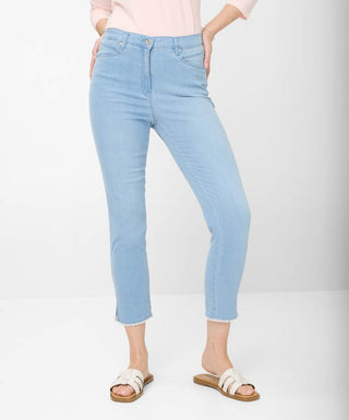 RAPHAELA BY BRAX LUCA Capri-Jeans - Coastal Mist Blue - 10933820 16-6308-29