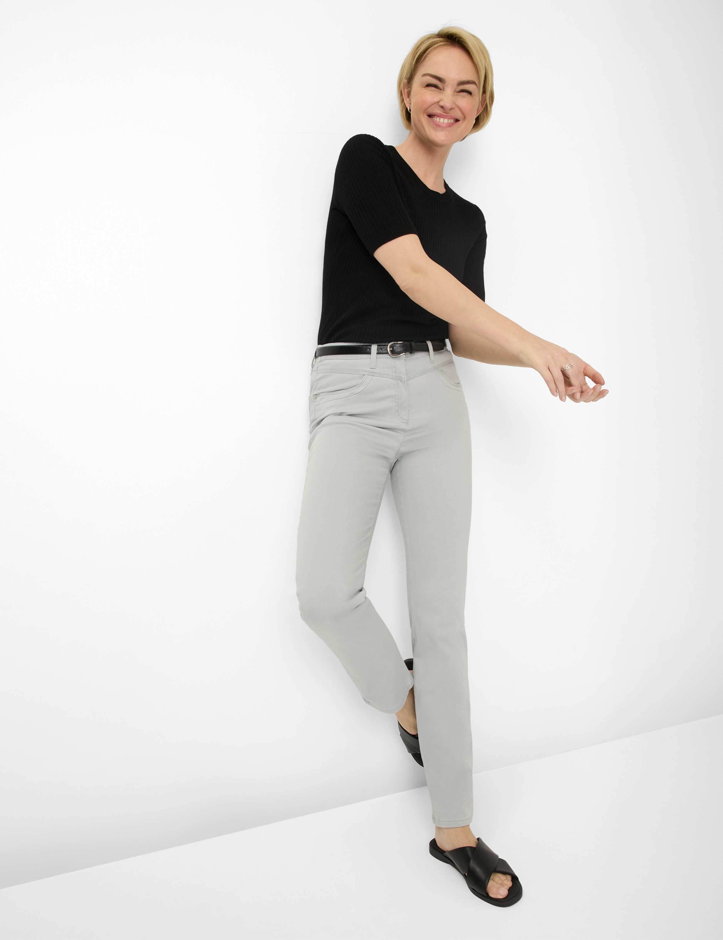 RAPHAELA BY BRAX LAURA NEW Smoke - Pearl Mist Grey - 10912320 11-1558-06 von RAPHAELA BY BRAX