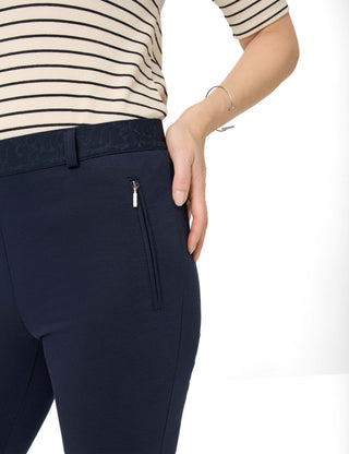RAPHAELA BY BRAX Lillyth Schlupfhose - Midnight Navy - 10233220 11-5128-22