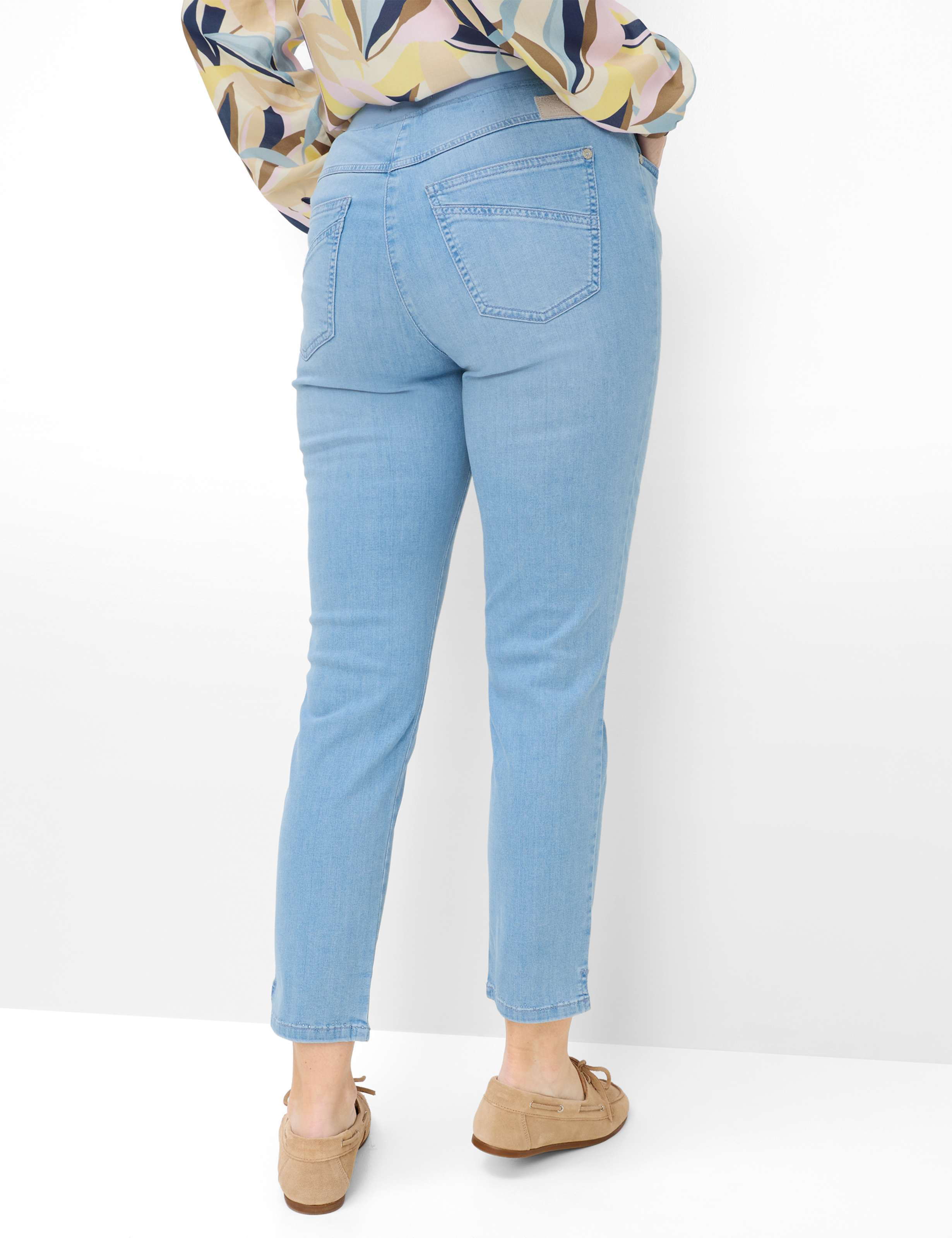 RAPHAELA BY BRAX Pamina 6/8 Stoffhose - Sea Mist Blue - 10940820  10-6300-29 von RAPHAELA BY BRAX
