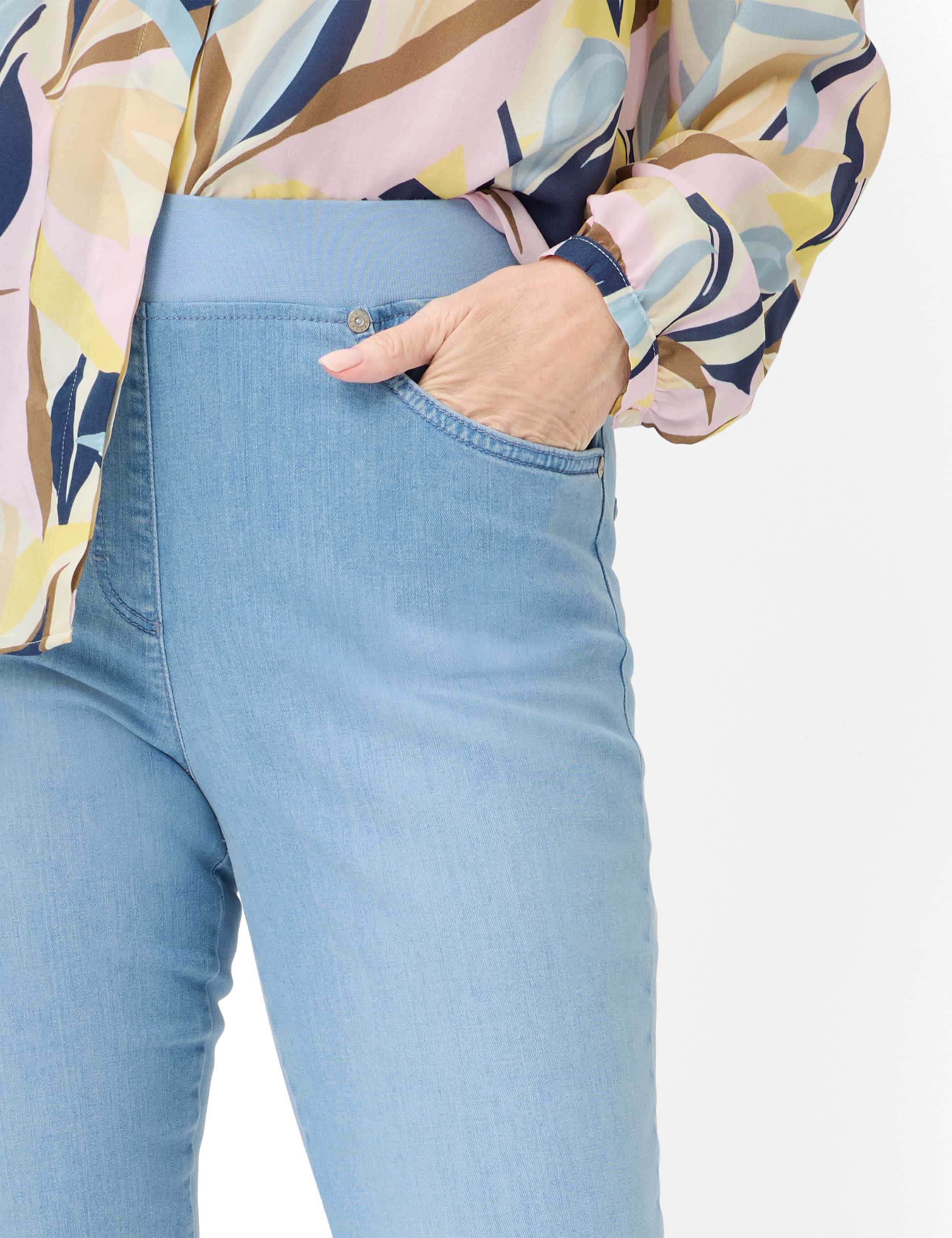 RAPHAELA BY BRAX Pamina 6/8 Stoffhose - Sea Mist Blue - 10940820  10-6300-29 von RAPHAELA BY BRAX