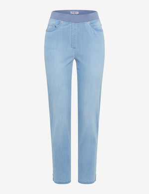 RAPHAELA BY BRAX Pamina 6/8 Stoffhose - Sea Mist Blue - 10940820  10-6300-29