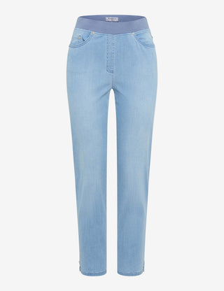 RAPHAELA BY BRAX Pamina 6/8 Stoffhose - Sea Mist Blue - 10940820  10-6300-29