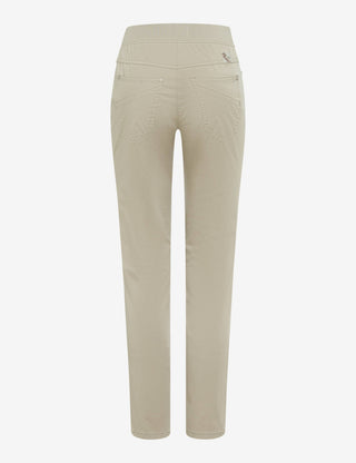 RAPHAELA BY BRAX Pamina 6/8 Stoffhose - Sage Mist Beige - 10878620  11-1908-34
