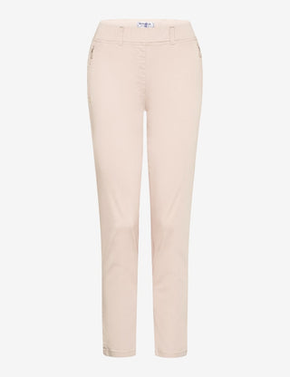 RAPHAELA BY BRAX LAVINA ZIP 6/8 BEACH - Sand Whisper Beige - 10821220 11-1908-58