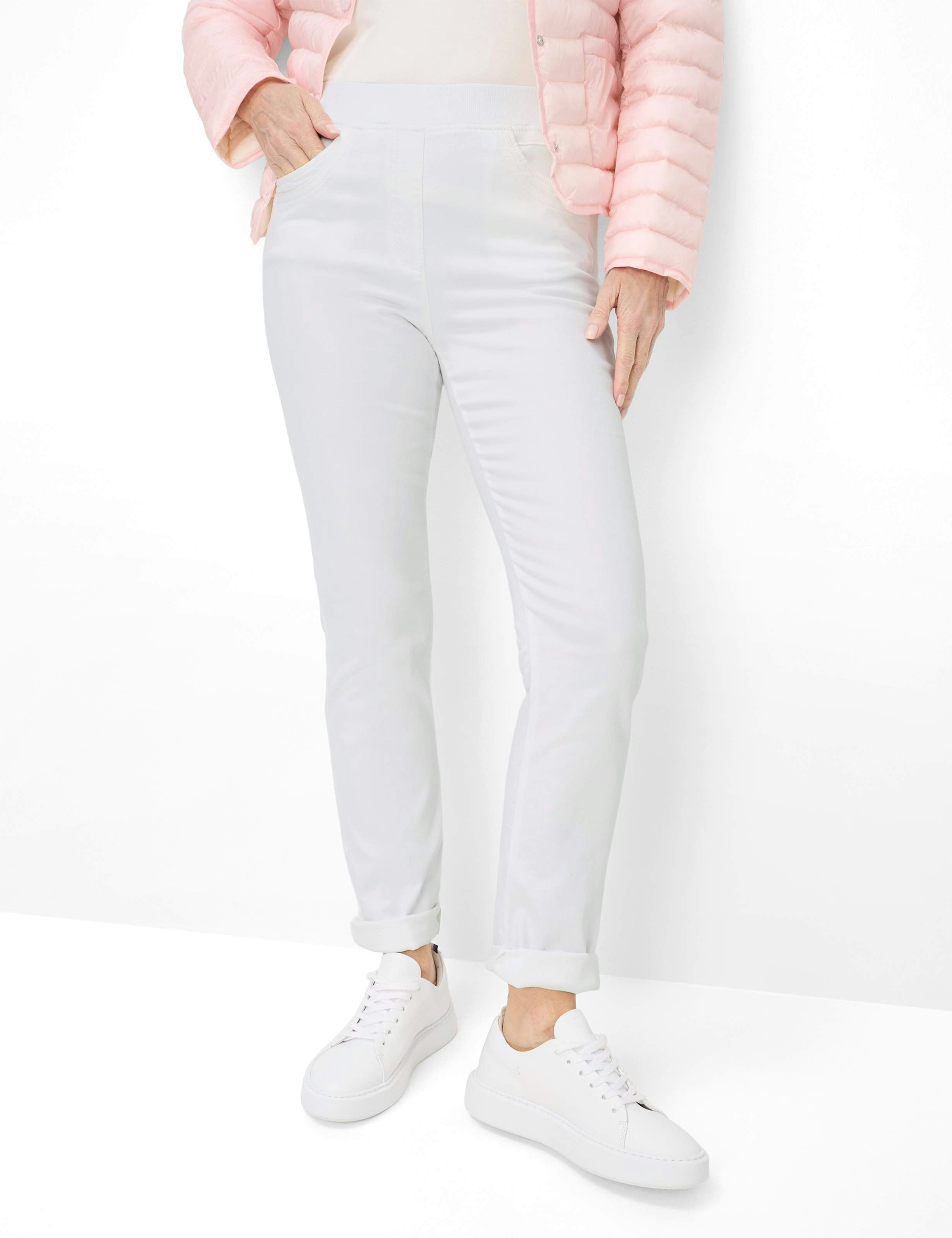 RAPHAELA BY BRAX Pamina FUN Hose - Pure Cloud White - 10918620 11-6308-99 von RAPHAELA BY BRAX
