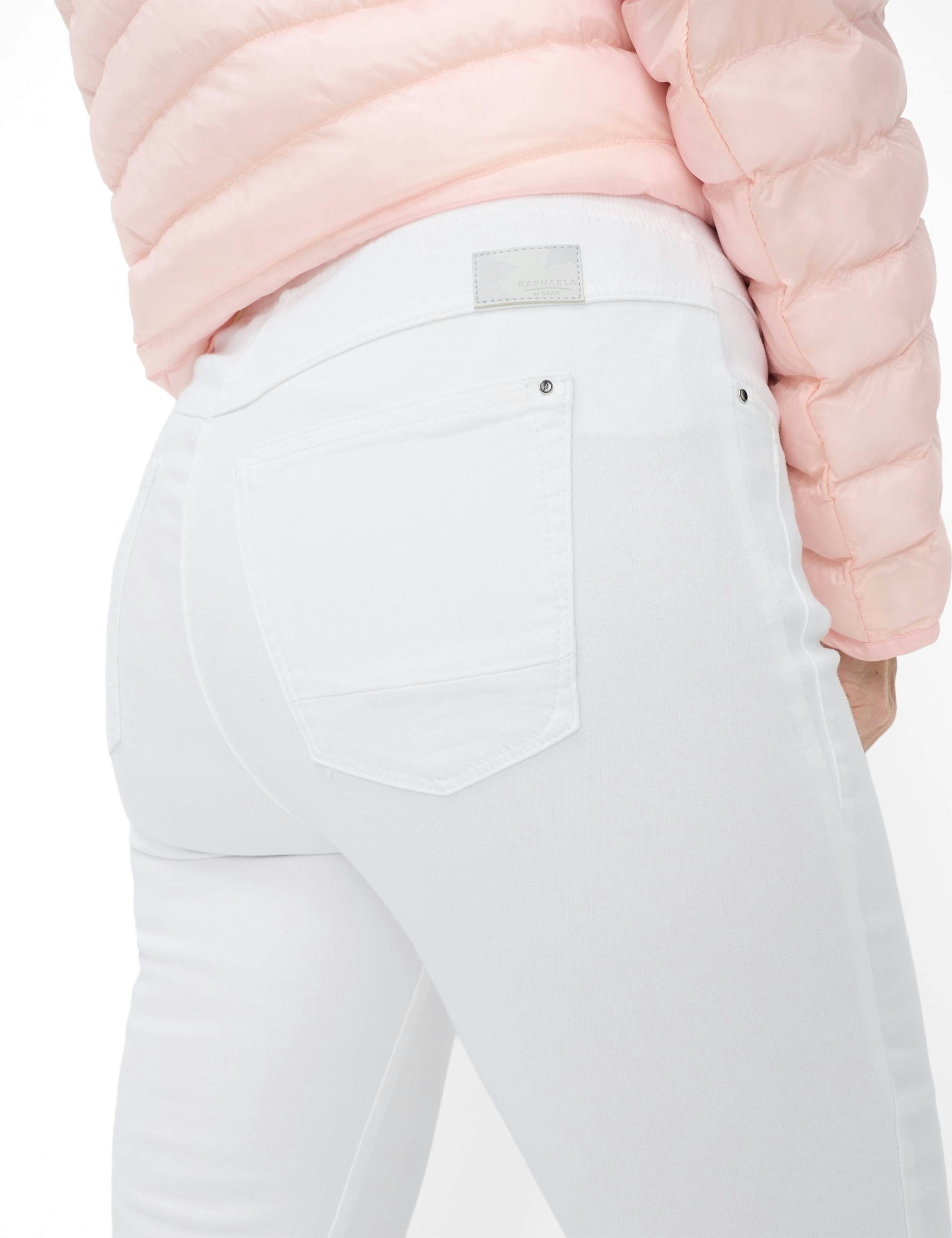 RAPHAELA BY BRAX Pamina FUN Hose - Pure Cloud White - 10918620 11-6308-99 von RAPHAELA BY BRAX